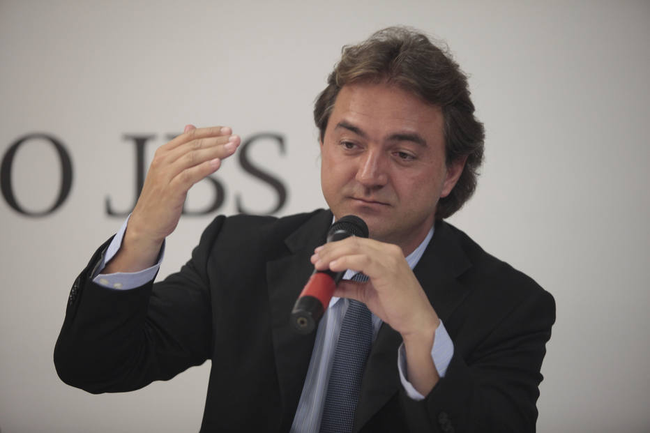 SÃO PAULO-SP, 14/03/2011 - ECONOMIA - JBS - PRESIDENTE; Coletiva com Joesley Batista, Presidente da JBS, sobre uma aquisição do Grupo fora do setor de carnes. A JBS é lider em carne bovina no mundo.
FOTO: AYRTON VIGNOLA/AE