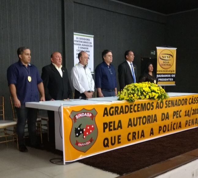 Agentes destacam atuação do senador Cássio pela PEC que cria as Polícias Penitenciárias