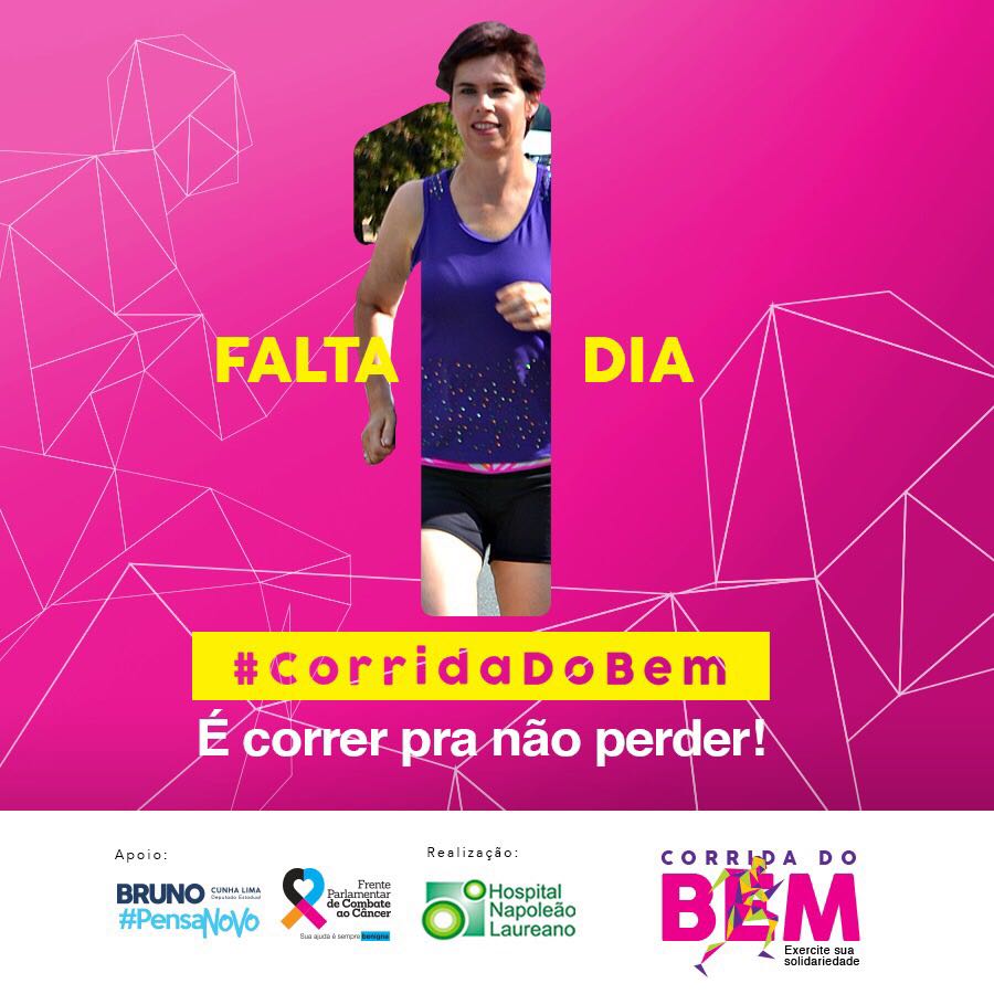 Tudo pronto para a "Corrida do Bem" em favor do hospital Napoleão Laurenao, em João Pessoa