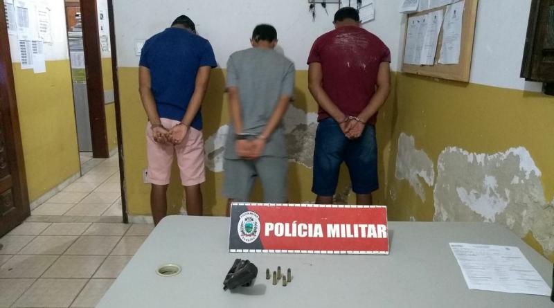 Policiais da 7ª Cia prendem suspeitos com armas de fogo durante Operação Nômade em Sapé