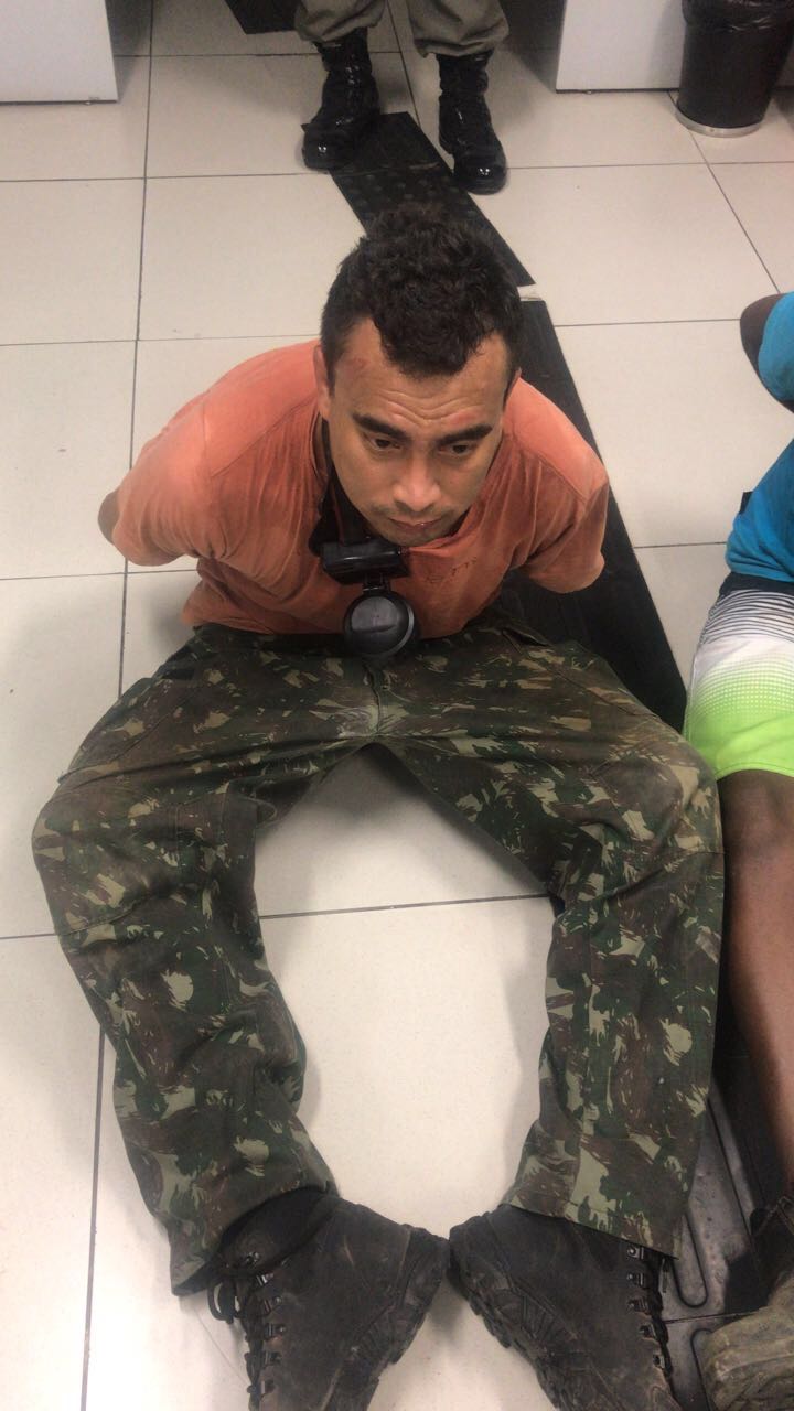 Polícia prende em flagrante dupla tentando arrombar caixas do BNB de Santa Rita
