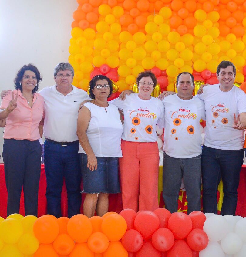 Gervásio Maia participa de evento partidário do PSB no Conde e destaca avanços da gestão da prefeita Márcia Lucena