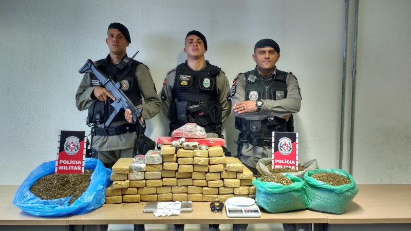 SEM FUMACÊ: Polícia apreende no Pedro Gondim 50 kg de maconha que seria comercializada no Carnaval de João Pessoa