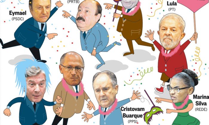 Mais de 20 nomes querem disputar o Planalto nas eleições deste ano