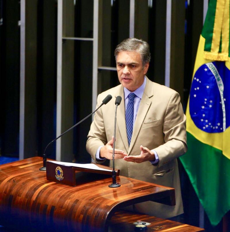 Cássio cobra do governo federal recursos para segurança na Paraíba