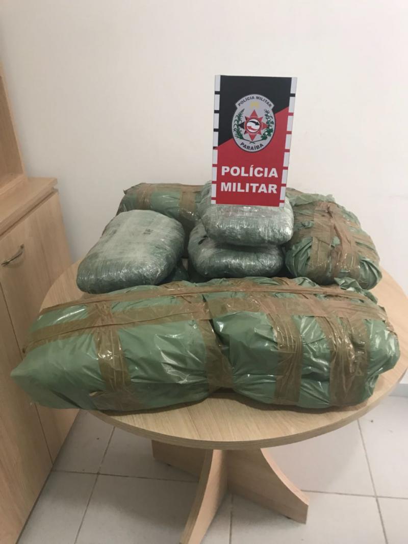 Polícia intercepta carga de maconha e prende suspeito de tráfico no bairro de Tambauzinho em João Pessoa