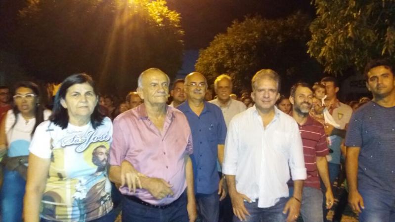 PADROEIRO: Nabor Wanderley participa de encerramento da festa de São José em municípios do Sertão