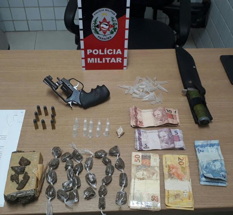 Polícia apreende 21 armas de fogo e prende 150 suspeitos de crime na Paraíba