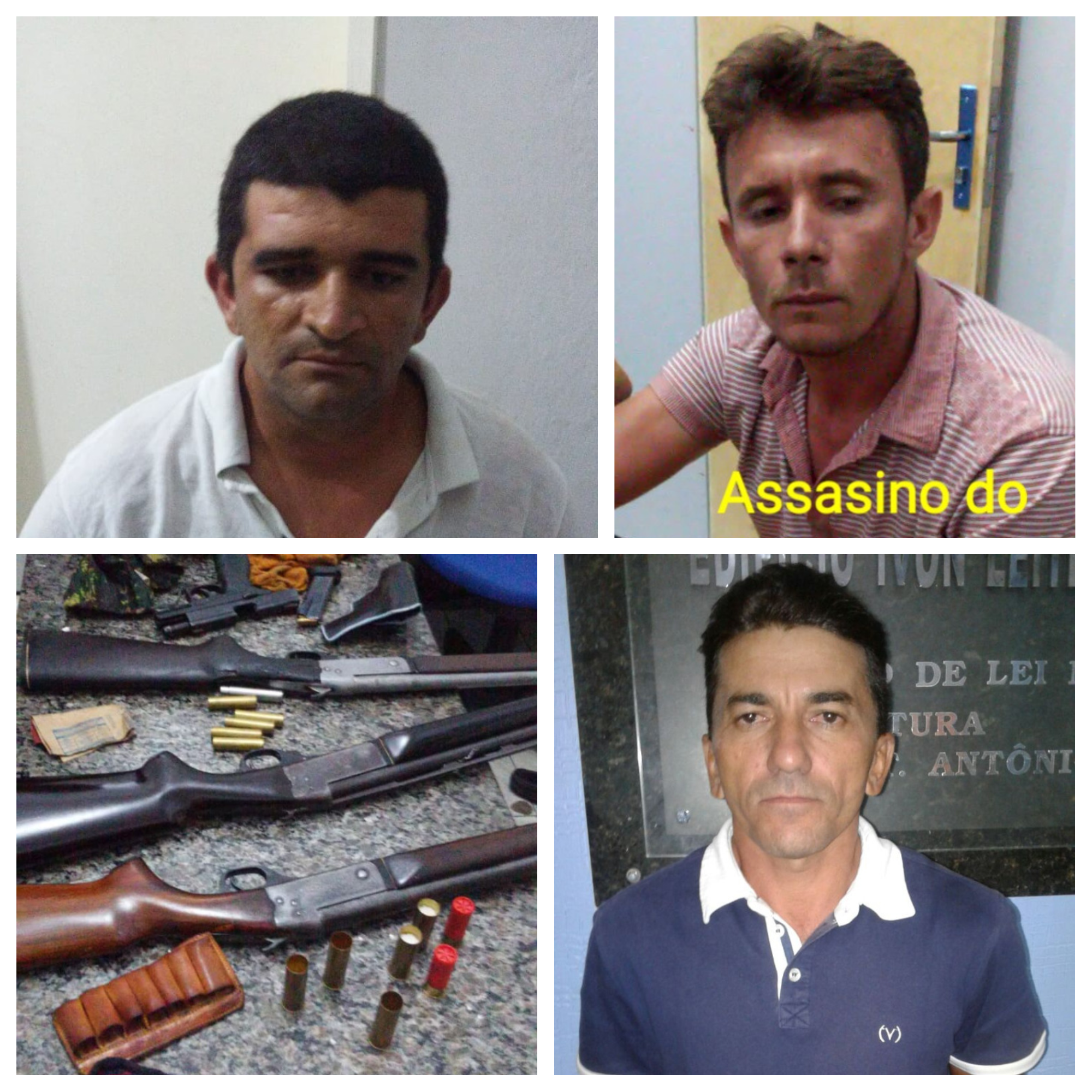BRIGA POR TERRA: Polícia prende assassinos de Agente da Civil que foi morto com tiros de espingarda 12 em Piancó
