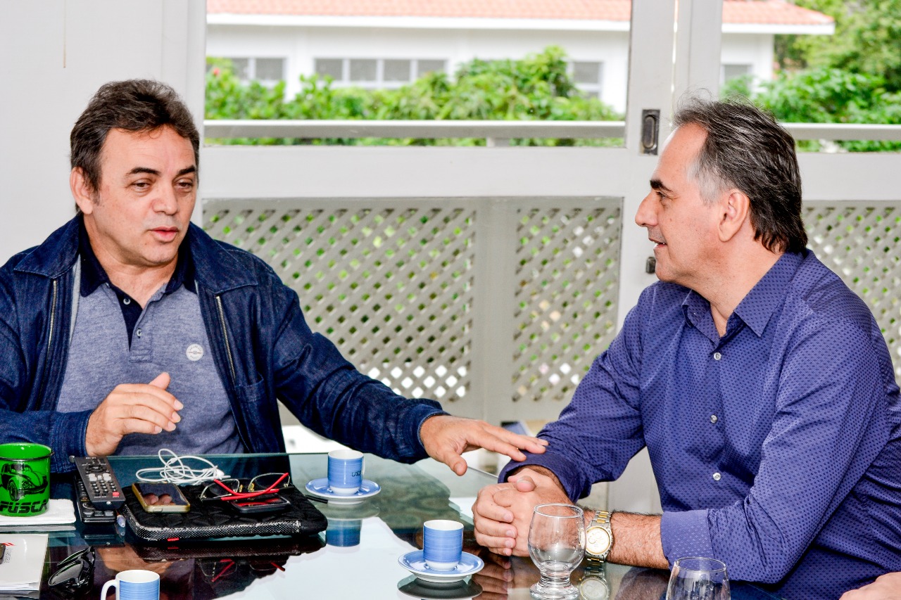 PATRIMÔNIO: Lucélio Cartaxo discute com reitor Rangel Júnior futuro da UEPB