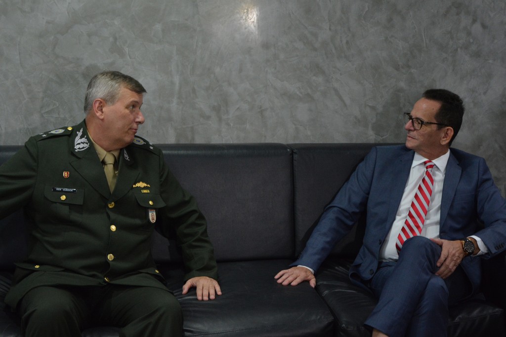 Presidente Marcos Vinicius e General Marcelo Arantes destacam obras executadas pelo exército na Paraíba