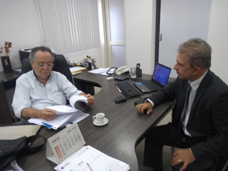 Deputado Nabor solicita ao presidente da Cagepa abastecimento de água para conjunto Santo Amaro em Nova Olinda