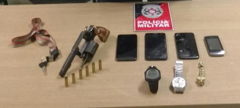 BANCÁRIOS: Polícia prende ex-presidiário por assalto e recupera objetos roubados