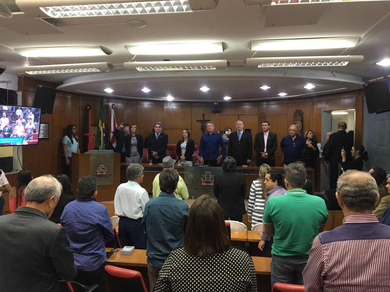 Presidenciável Álvaro Dias defende "refundação da República" durante evento na Câmara de JP