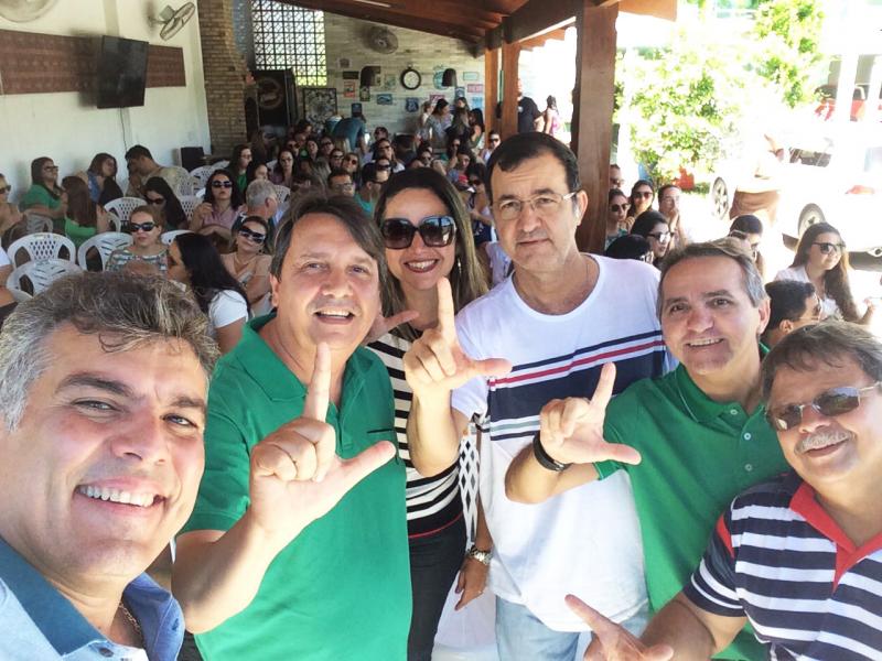 Ex-vereador Marco Antonio e ex-secretário Zennedy Bezerra formalizam "dobradinha" para a Câmara Federal e Assembleia Legislativa