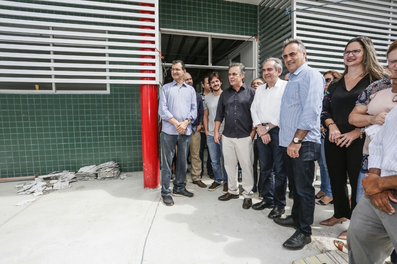 Cartaxo vistoria obras da UPA-E Bancários e discute parcerias para custeio da Saúde em João Pessoa