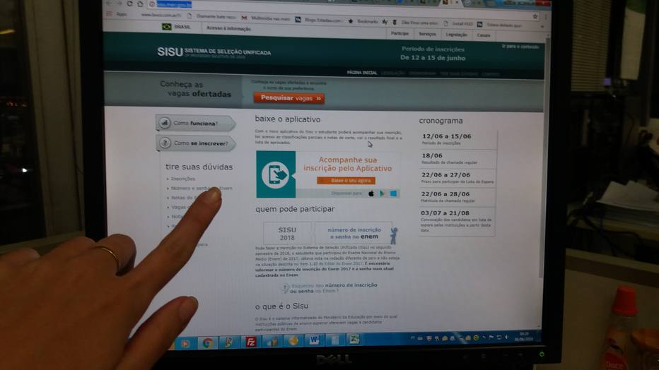 Inscrições para o Sisu terminam nesta sexta; mais de 400 mil já se candidataram; Sistema seleciona estudantes para 57 mil vagas