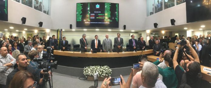 Presidente Gervásio entrega obras e reformas no prédio sede da Assembleia Legislativa