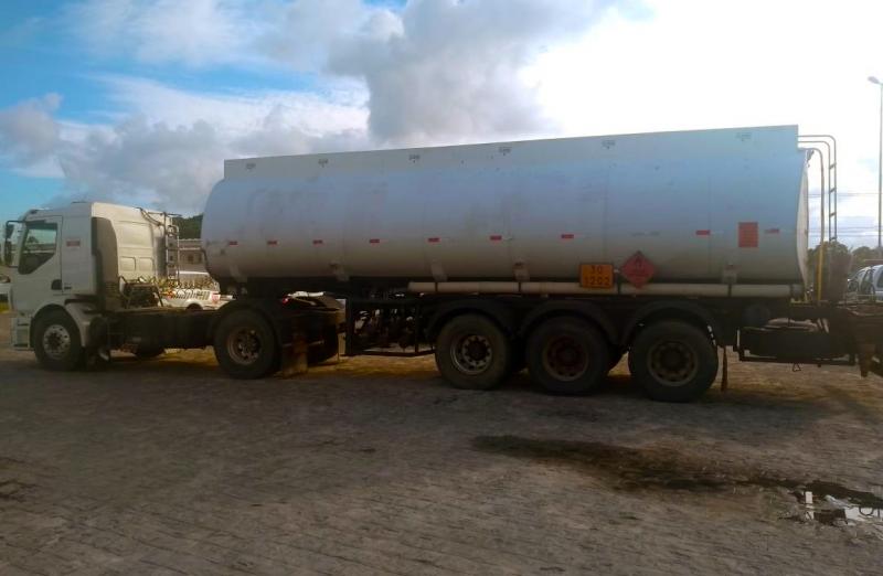 Roubos e Furtos da Paraíba apreende carga de óleo diesel roubada em Igarassu-PE avaliada em quase 100 mil reais