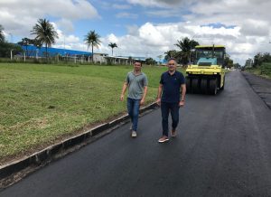 Prefeitura de João Pessoa asfalta ruas do polo industrial do Costa e Silva