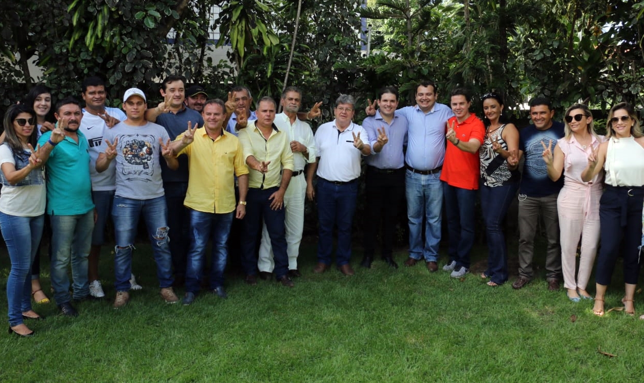 Nabor Wanderley e Hugo Mota reforçam apoio do PRB à candidatura de João Azevedo