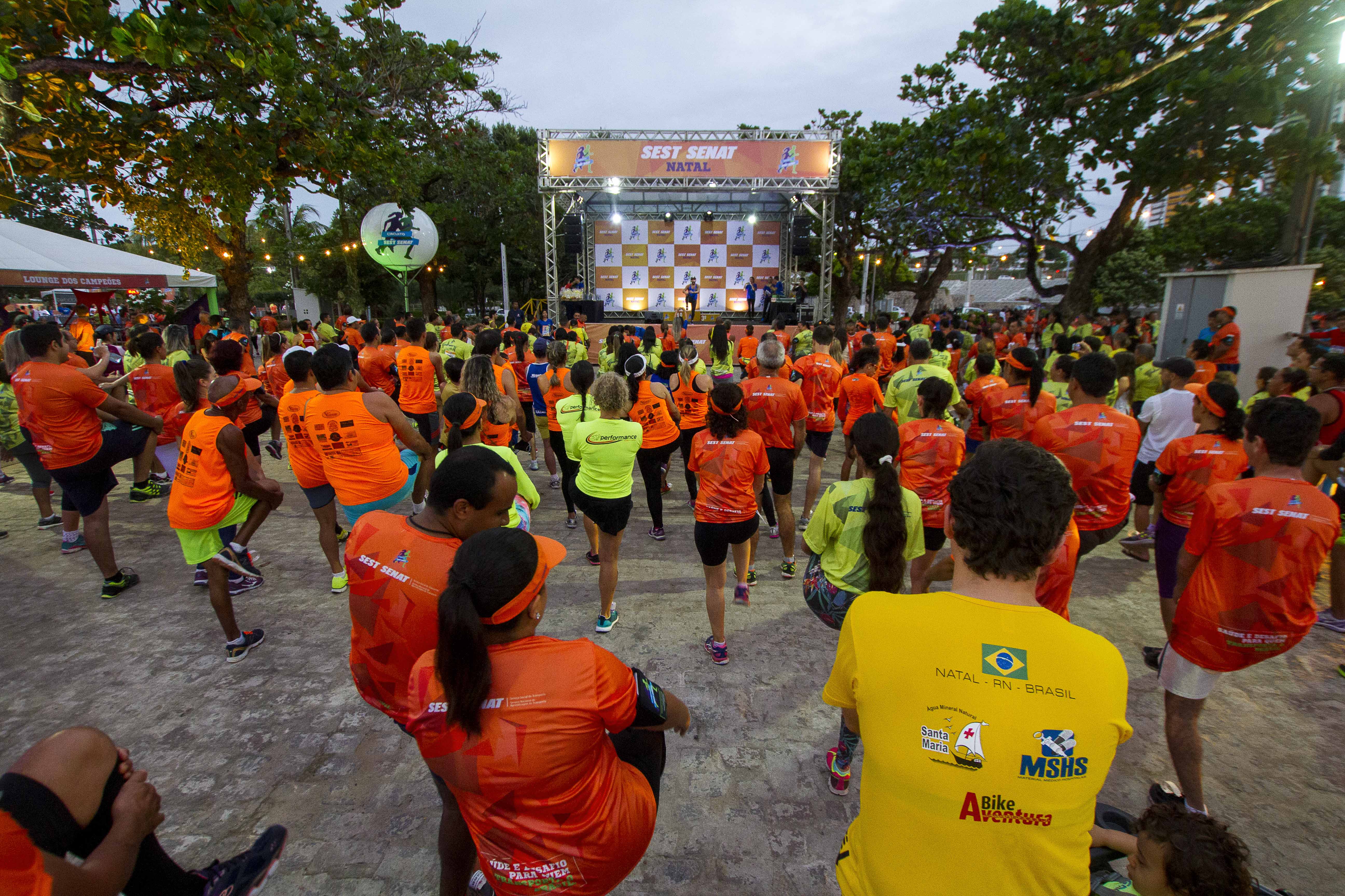 SEST SENAT recebe até o dia 13 as inscrições para Circuito de Caminhada e Corrida de Rua em Natal