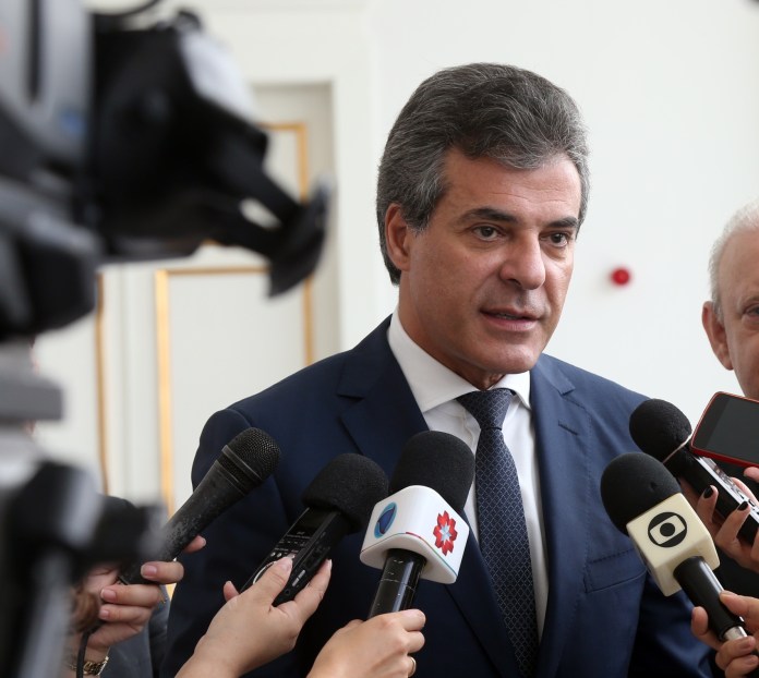 Governador Beto Richa durante reunião com o secretariado.
Curitiba, 07/01/2016.
Foto: Orlando Kissner/ANPr