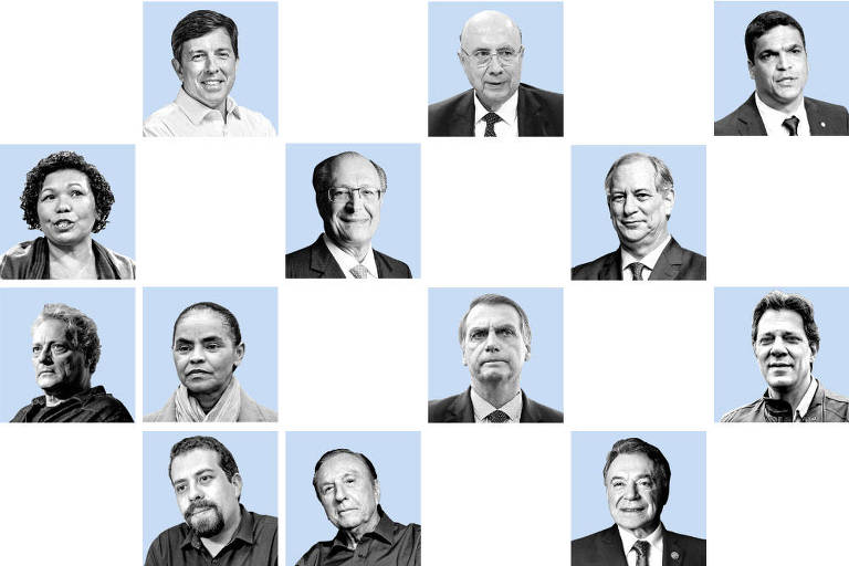 Pesquisa Datafolha revela crescimento de Bolsonaro, com 32%, e queda de Haddad para 21%