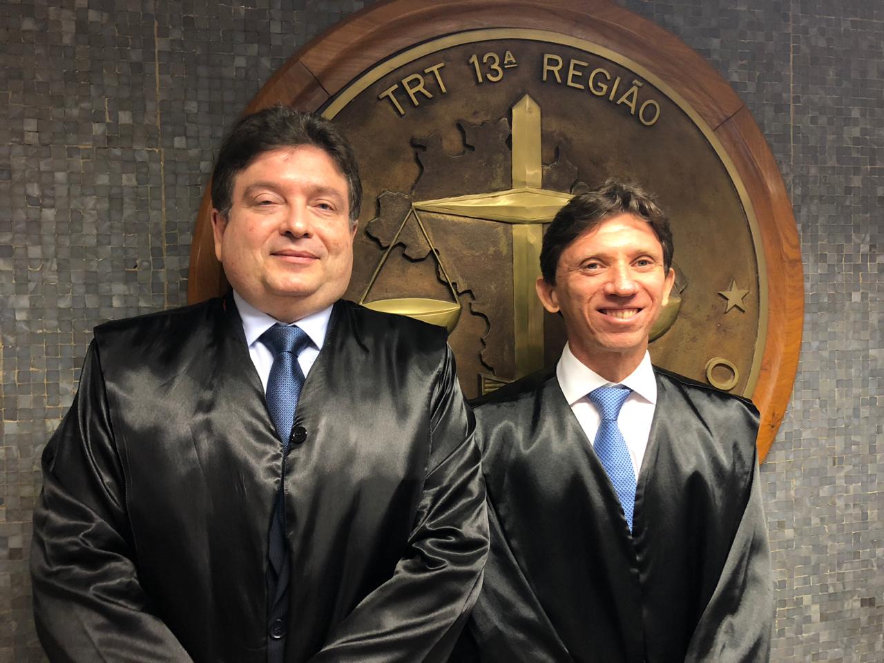 Desembargadores Wolney Cordeiro e Leonardo Trajano são eleitos presidente e vice do TRT para o biênio 19/20