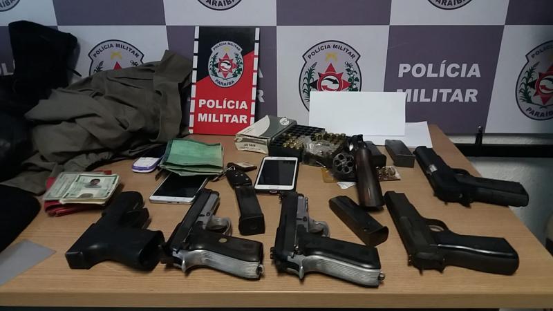 Polícia desarticula quadrilha responsável por assaltos a bancos e agências dos Correios na Paraíba