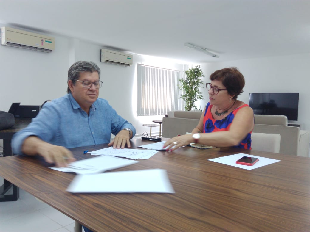 ENCONTRO: Governador eleito João Azevedo garante apoio administrativo à prefeita Márcia Lucena