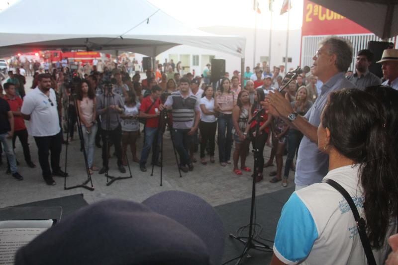 EMERGÊNCIA: Ricardo Coutinho inaugura Companhia do Corpo de Bombeiros de Sapé