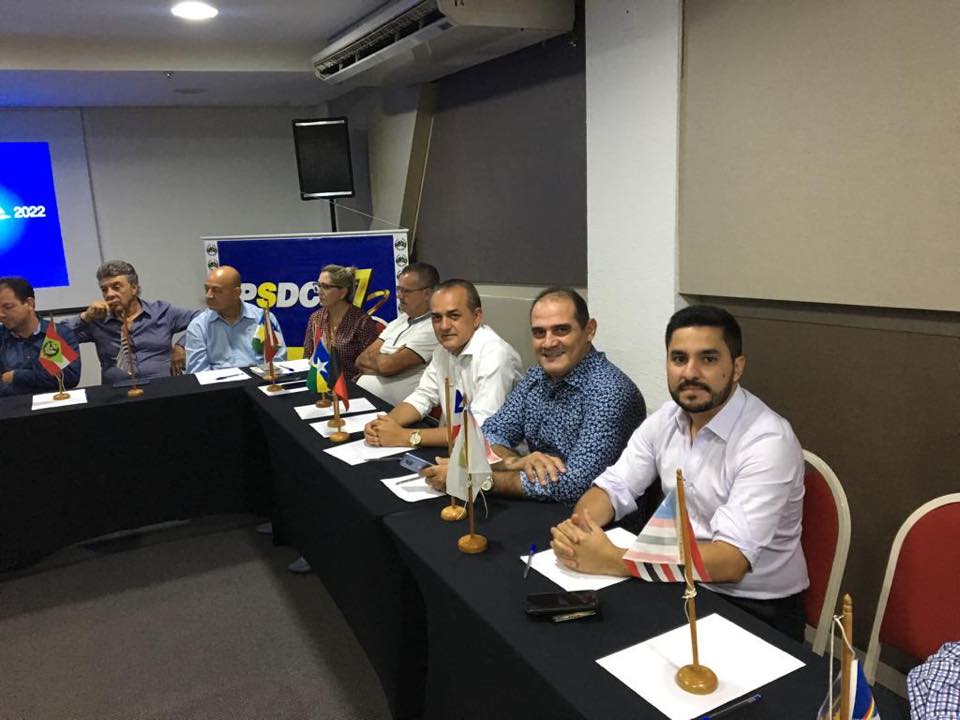 Vereador João Corujinha participa de encontro nacional do DC em Santa Catarina