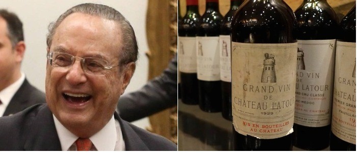 Por R$ 15 milhões, Maluf coloca adega à venda