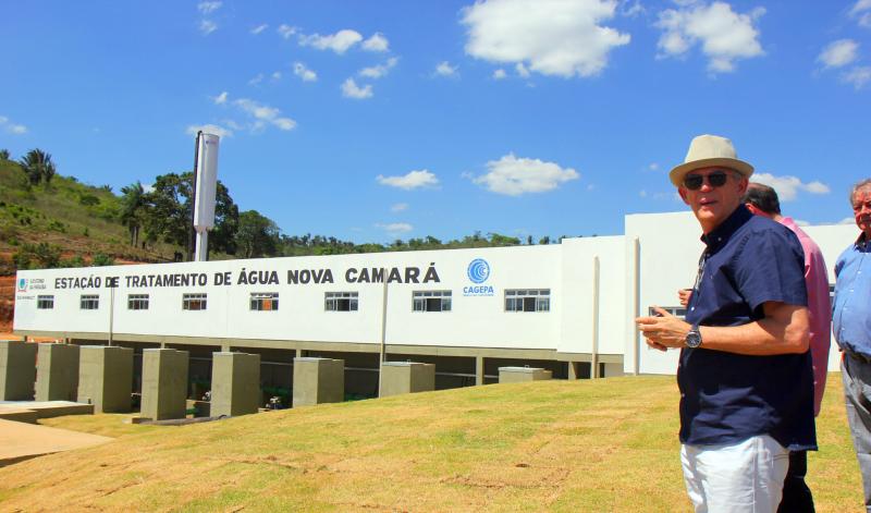 ÁGUA: Ricardo Coutinho inaugura Estação de Tratamento do sistema adutor Nova Camará