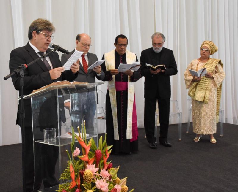MUDANÇA DE COMANDO: Celebração ecumênica marca o início das solenidades de posse do governador João Azevêdo