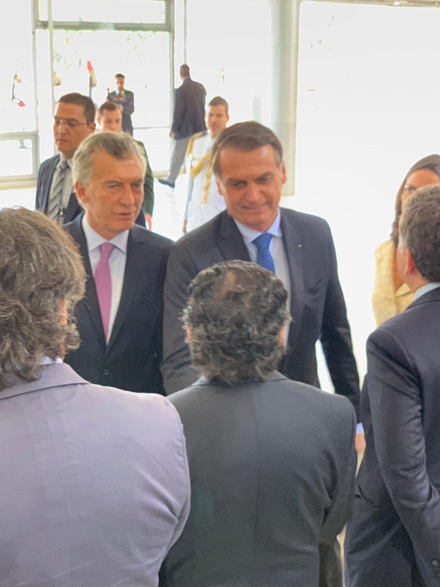Em encontro do Macri, Bolsonaro defende Mercosul enxuto e com relevância