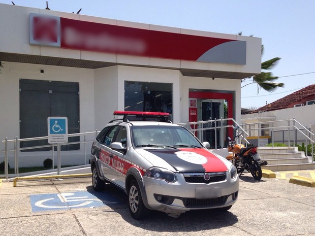 Policial militar da PB é baleado em perseguição a assaltantes do Bradesco da Epitácio Pessoa