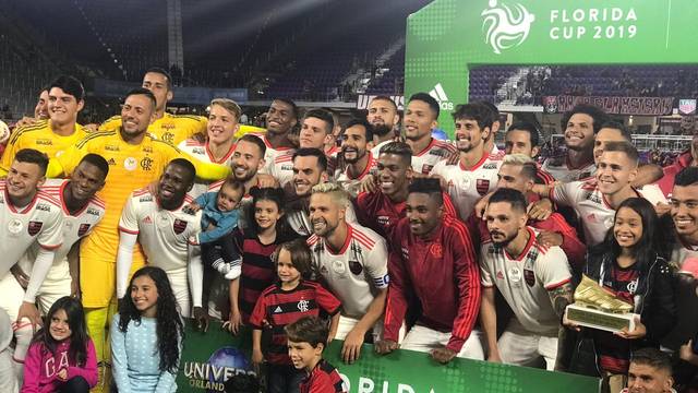 CAMPEÃO: Flamengo vence o Frankfurt e leva título da Florida Cup