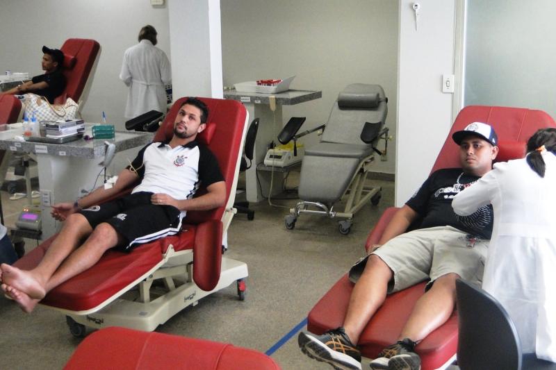 SANGUE CORINTIANO: Torcedores do Corinthians na PB realizam doação de sangue no Hemocentro, neste sábado