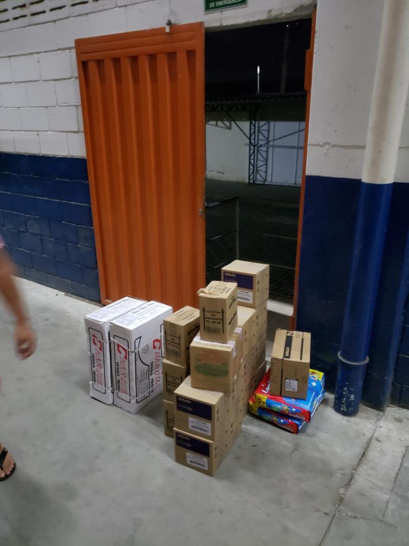 Polícia prende dupla suspeita de invadir distribuidora de alimentos em Santa Rita
