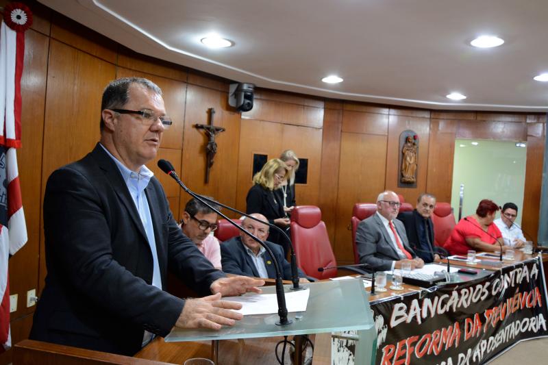 PALESTRA: Ex-ministro Carlos Garbas participa de audiência na CMJP para debater proposta de reforma da Previdência