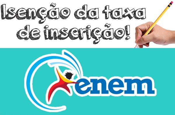 Pedido de isenção da taxa do Enem já pode ser oficializado a partir desta segunda-feira