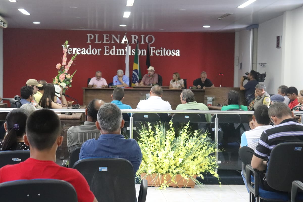 EM CAJAZEIRAS: Jeová preside Audiência Pública para debater produção sustentável e agricultura familiar livre de agrotóxico