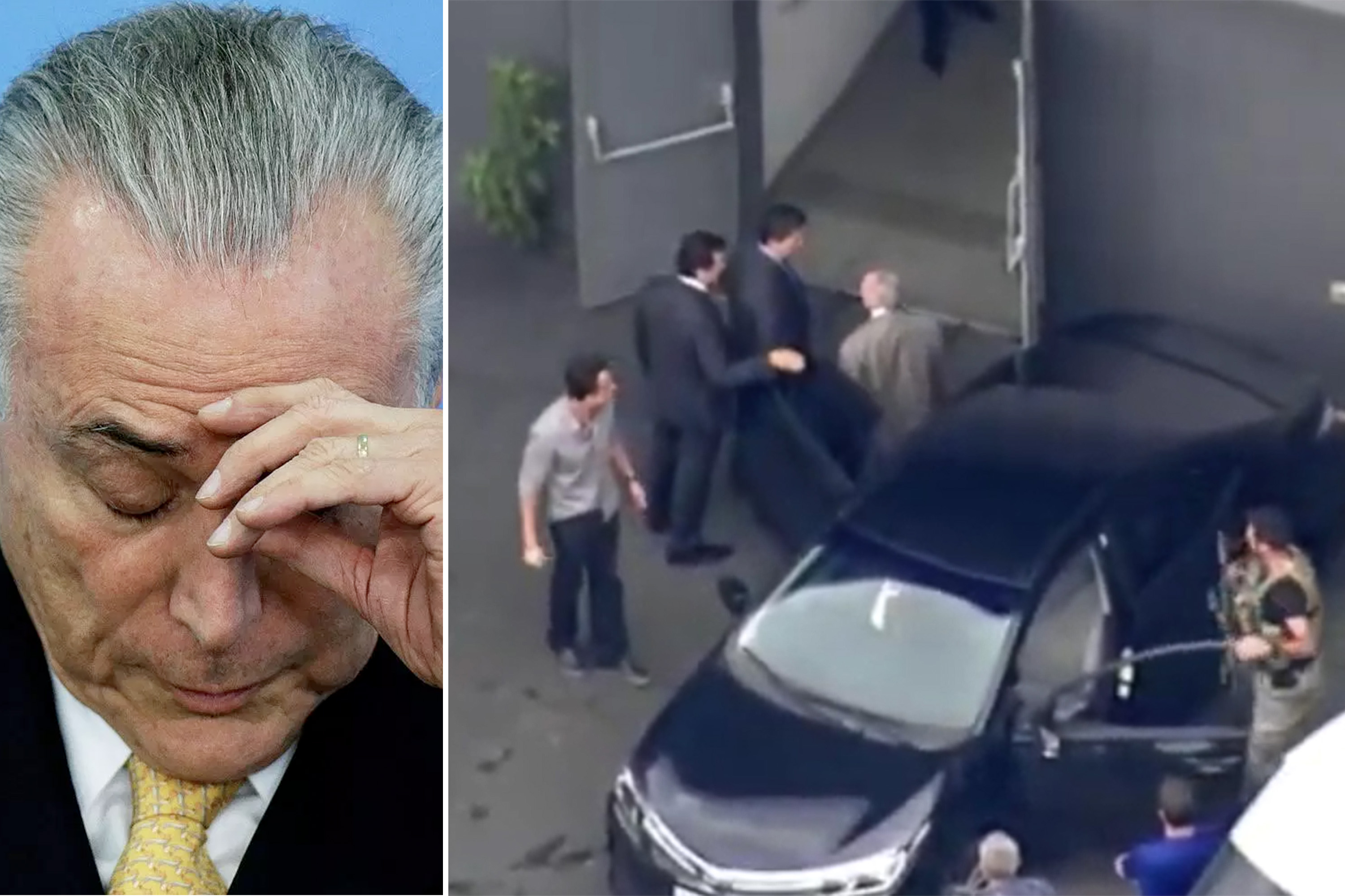 ABATIDO: Temer recusa jantar na prisão e aguarda a decisão sobre pedido de liberdade