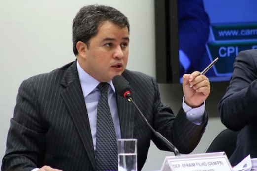 Efraim Filho propõe retirada dos servidores públicos estaduais e municipais do Projeto de Reforma da Previdência