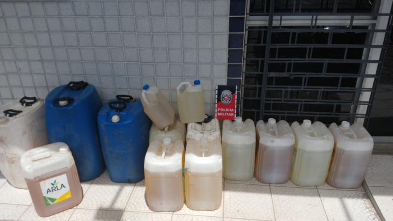 Polícia desarticula comércio clandestino de combustível que vendia litro da gasolina a 2,50 em Bayeux