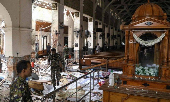 TERRORISMO: Atentados em igrejas católicas e hotéis no Sri Lanka deixam mais de 200 mortos neste Domingo de Páscoa