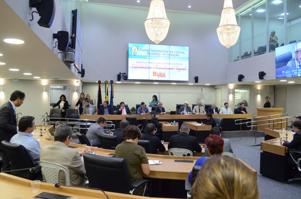 DESENVOLVIMENTO: Assembleia instala Frente Parlamentar da Ciência, Tecnologia e Inovação