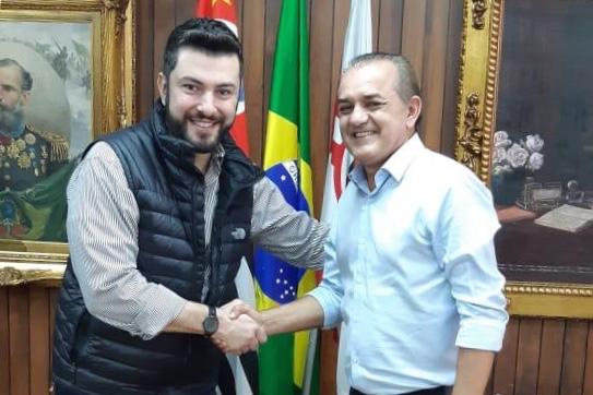 Vereador Corujinha cumpre agenda administrativa em SP e se encontra com presidente da Câmara da Capital paulistana
